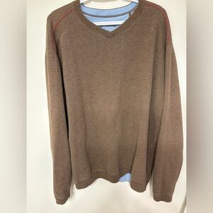 Tommy Bahama Reversible Vneck Men's Sweater